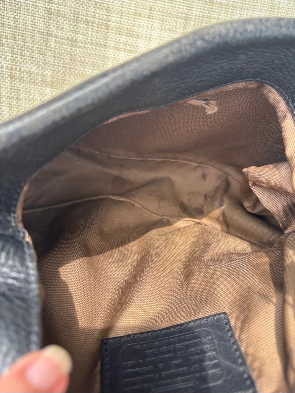 Vintage Coach Savannah Hobo
